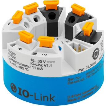 Transmissor de temperatura compacto RTD IO-Link iTEMP TMT36 para sensores de temperatura do processo instalados no cabeçote